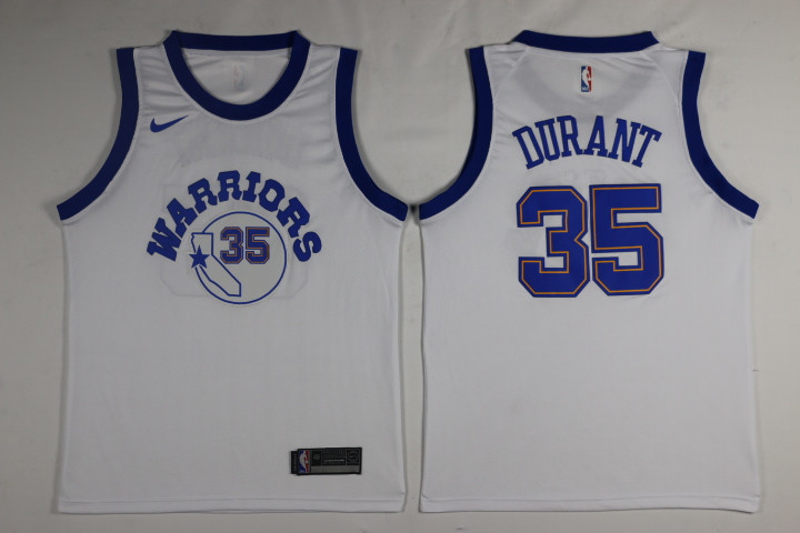 Men Golden State Warriors #35 Durant White Game Nike NBA Jerseys1->philadelphia 76ers->NBA Jersey